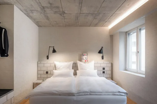 غرفة ديلوكس بسرير مزدوج، Hotel Stella Lugano Cosy and Charming 3/6