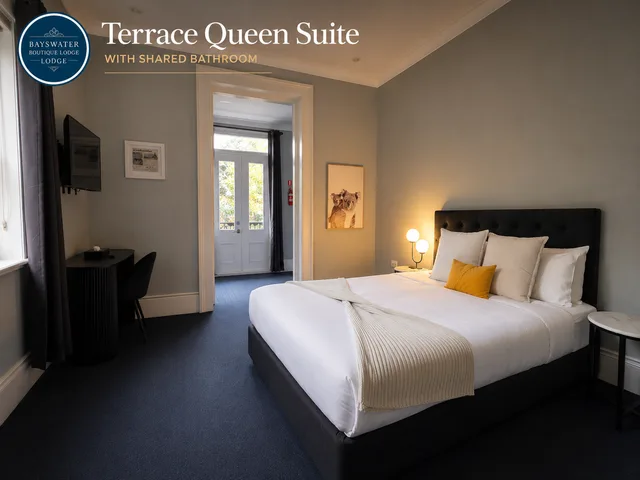 جناح ديلوكس بشرفة، Bayswater Boutique Lodge 1/1