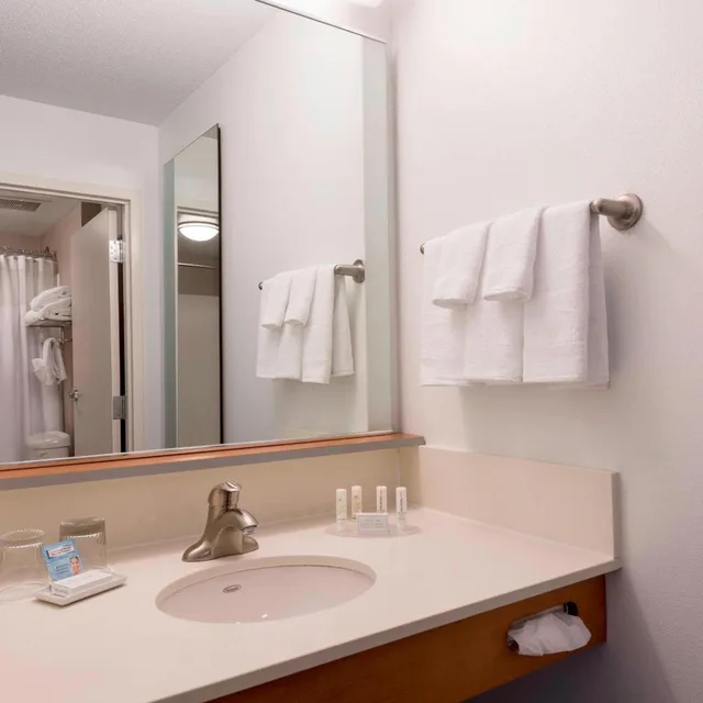 جناح بسريرين كوين مع سرير سحّاب إضافي مع أريكة، SpringHill Suites Detroit Auburn Hills 3/8