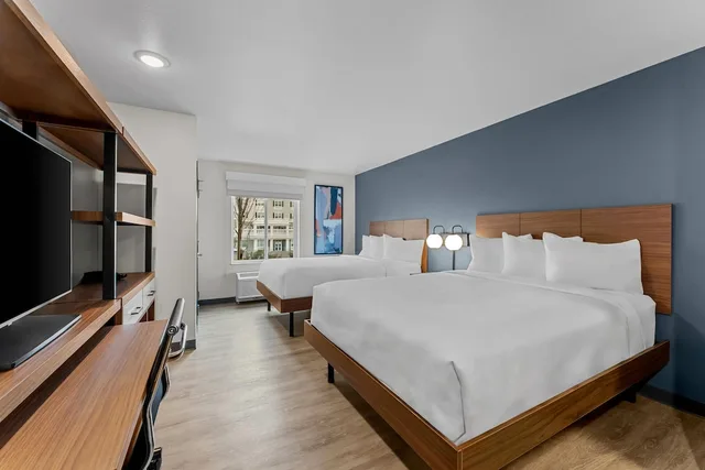 غرفة قياسية بسريرين كوين، Everhome Suites Somerset - South Brunswick 1/10