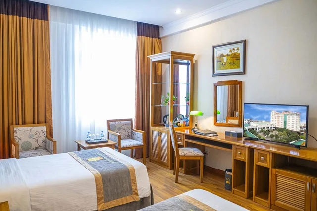 غرفة ديلوكس بسريرين منفصلين، Hoang Son Peace Hotel 3/10