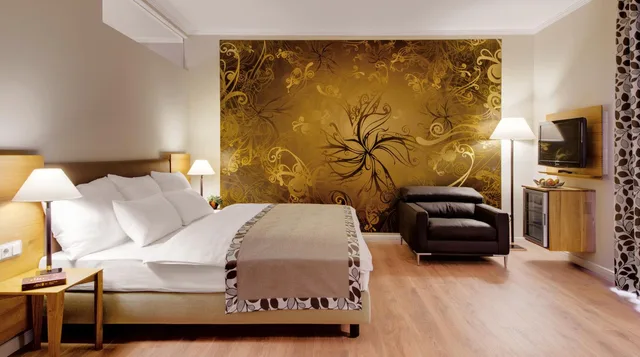 غرفة ديلوكس بسرير مزدوج بشرفة، Hotel Villa Toskana 6/7