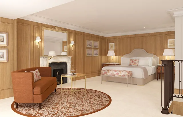 جناح دوبلكس بسرير كينج بإطلالة على المدينة، Four Seasons Hotel George V, Paris 9/9