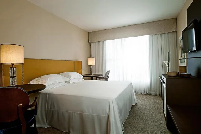 غرفة قياسية مفردة بسرير مزدوج، Ouro Minas Hotel Belo Horizonte, Dolce by Wyndham 4/4
