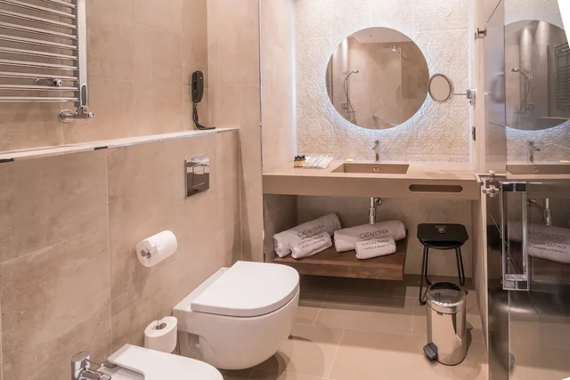 Double room Single use، Catalonia Donosti 3/4