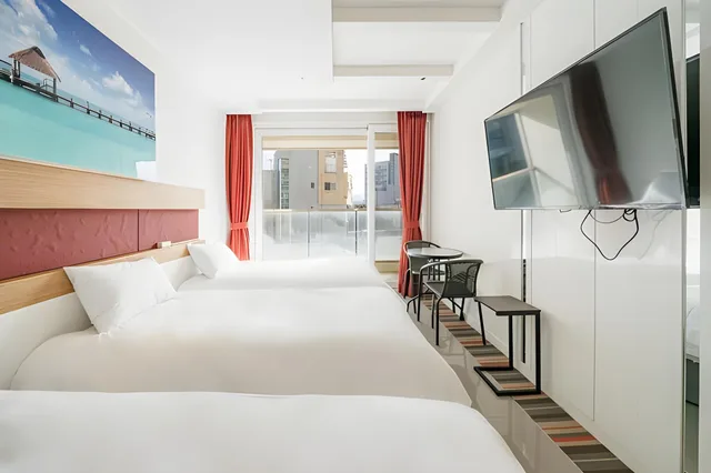 غرفة ثلاثية، Hamdeok Beach Stay Jeju 3/3