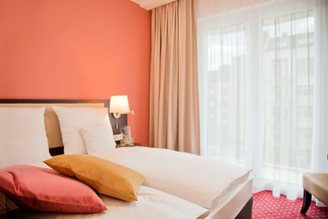 غرفة صغيرة مزدوجة بشرفة، Gold Palais Hotel 1/2