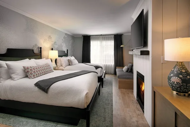 غرفة تقليدية بسريرين كوين لذوي الإعاقة، Fireside Inn On Moonstone Beach 2/4
