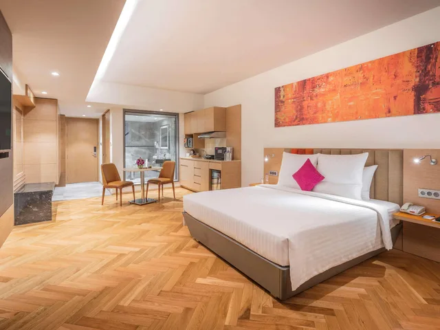 غرفة بريميير بسرير مزدوج، Novotel Vijayawada Varun 2/4