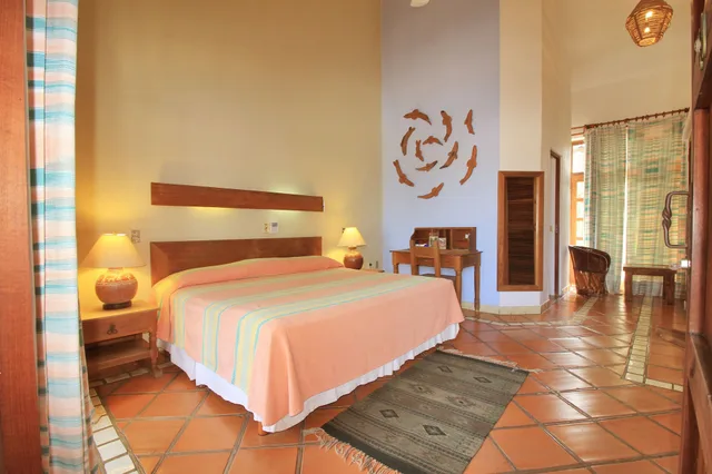 غرفة قياسية بسرير كينج، Hotel Santa Fe Puerto Escondido 3/8
