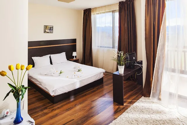 شقة بسرير كوين وسرير فردي بغرفة نوم واحدة، St George Ski Spa 1/10