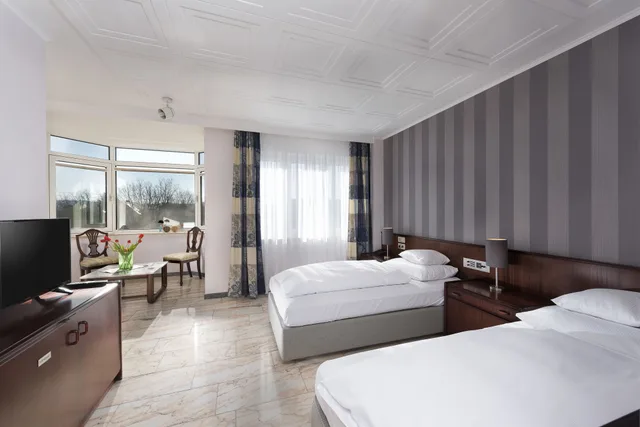 غرفة بسرير مزدوج، Hotel Harheimer Hof 1/4