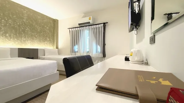 غرفة قياسية بسريرين منفصلين، Socool Grand Hotel 2/4