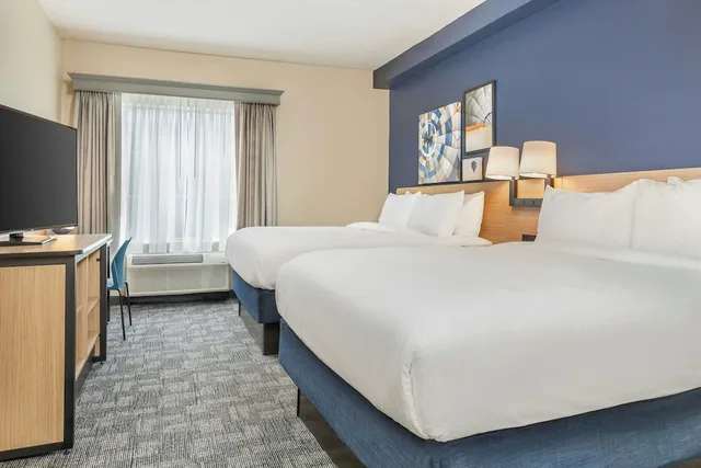 غرفة بسريرين كوين مع أريكة، Comfort Suites Elkridge Columbia Gateway 3/10