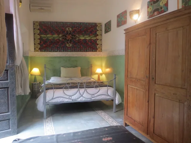 Mezzanine, Comfort, Queen Bed, Courtyard View، Riad Maizie 3/10