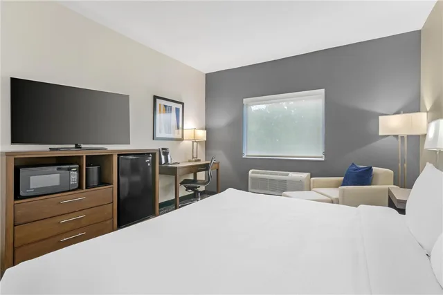 غرفة بسرير كينج بحوض استحمام لذوي الإعاقة، Best Western Plus Washington Hotel 1/4