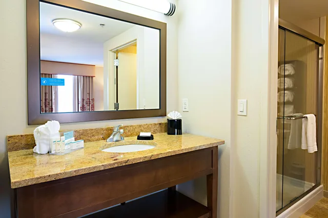 استوديو بسرير كينج مع أريكة لذوي الإعاقة، Hampton Inn Suites Jacksonville 2/5