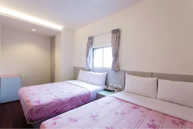 غرفة عائلية بسريرين مزدوجين، Ruei Gung Business Hotel 1/1