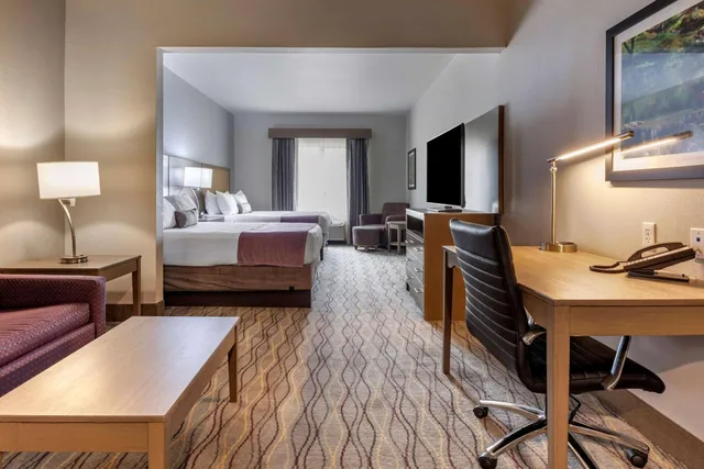 جناح بسرير كوين لذوي الإعاقة، BEST WESTERN PLUS PAULS VALLEY 6/6