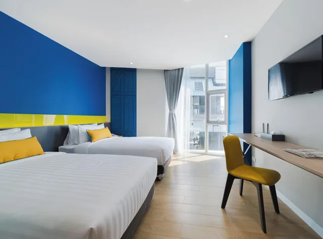 غرفة متصلة عائلية بسريرين منفصلين، Hotel Tranz 1/1