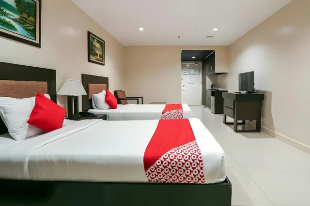 غرفة بسريرين منفصلين، Paragon Tower Hotel 1/2
