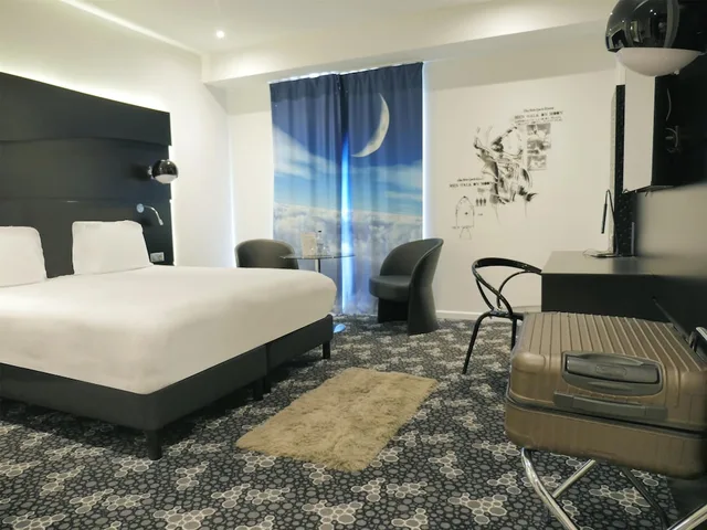 جناح بسرير مزدوج وسريرين منفصلين، Kyriad Prestige Perpignan Centre del Mon 3/10