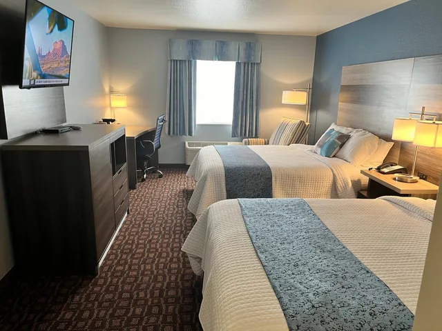 غرفة بسرير مزدوج، Garnett Hotel & RV Park 8/10