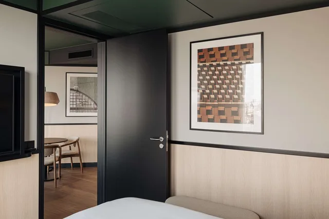 جناح سوبيريور بإطلالة على المدينة بغرفة نوم واحدة، Doubletree By Hilton Amsterdam Centraal Station 3/4