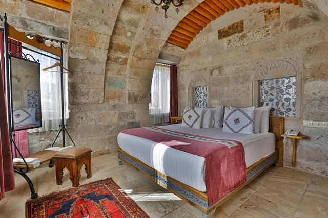 جناح سوبيريور بسرير كوين، Sah Saray Cave Suites Halal Hotel 2/2