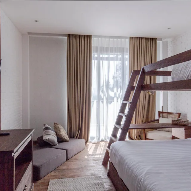 غرفة ديلوكس عائلية بسرير بطابقين، Plataran Bromo Resort & Venue 2/9