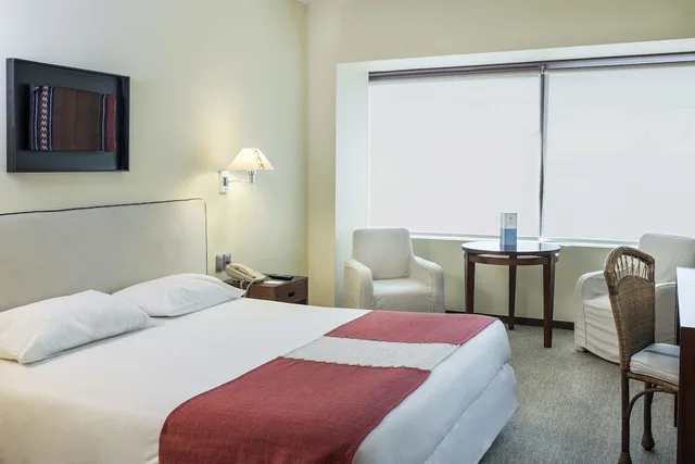 غرفة قياسية بسرير كينج، Almacruz Hotel y Centro de Convenciones 4/5