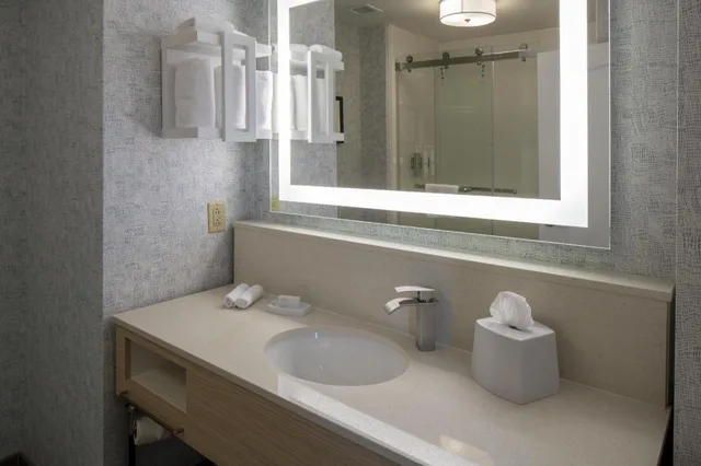 استوديو بسرير كينج مع أريكة لذوي الإعاقة، Hampton Inn Suites Montgomery 3/6