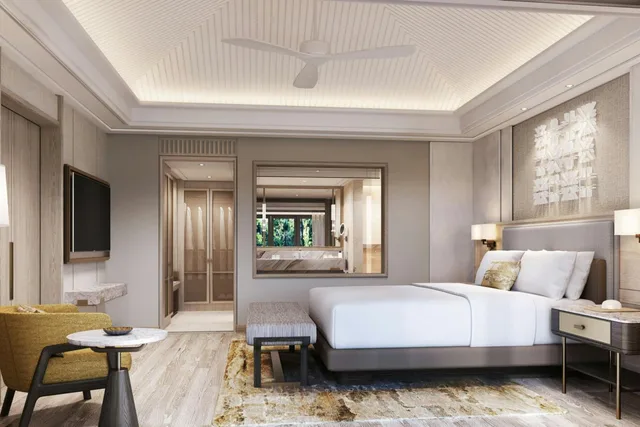 1 Bedroom, Caroline Astor, Suite, King Bed, Lagoon View, Balcony، The St. Regis Goa Resort 2/10