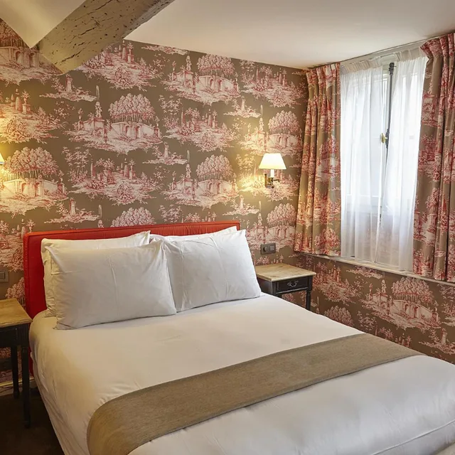 غرفة سوبيريور بسرير مزدوج، HOTEL DU DANUBE SAINT GERMAIN 1/2