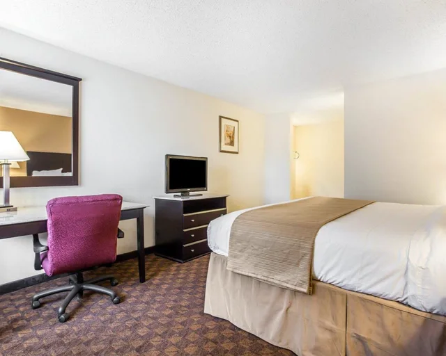 Suite, King Bed, Sofa, Accessible, Quality Inn & Suites Coliseum 3/5