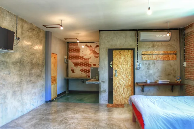 غرفة عائلية بسرير كينج وسرير فردي، Above The Sea Guesthouse 2/2
