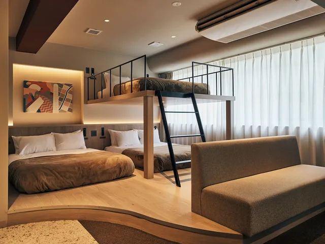 غرفة سوبيريور بسريرين مزدوجين، illi Pal Shinagawa Gotanda 4/10