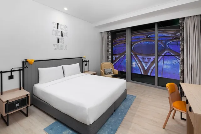 Expo, Suite, Twin Beds, Sofa, Rove Expo City 1/4