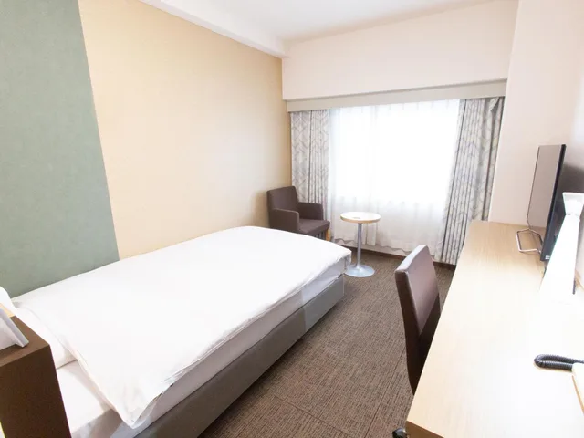 غرفة صغيرة مزدوجة، Toyama Chitetsu Hotel 1/2