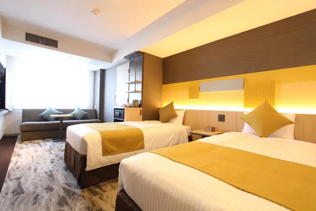 غرفة ديلوكس بسريرين منفصلين مع أريكة، KOKO HOTEL Tsukiji Ginza 2/2