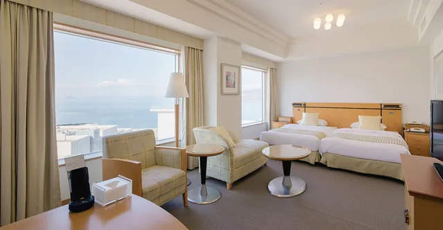 Hollywood, Deluxe, Twin Beds، Jr Hotel Clement Takamatsu 1/3