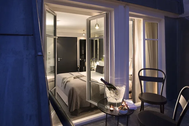 Spa, Deluxe, Double Bed, Balcony، Les Matins de Paris 10/10