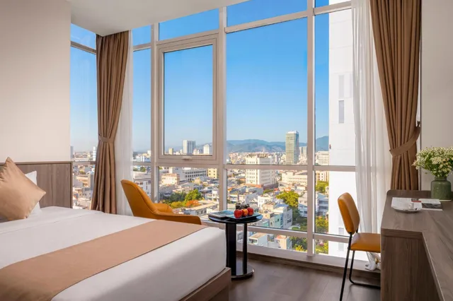 غرفة ديلوكس بسريرين، Da Nang Petro Hotel 2/2