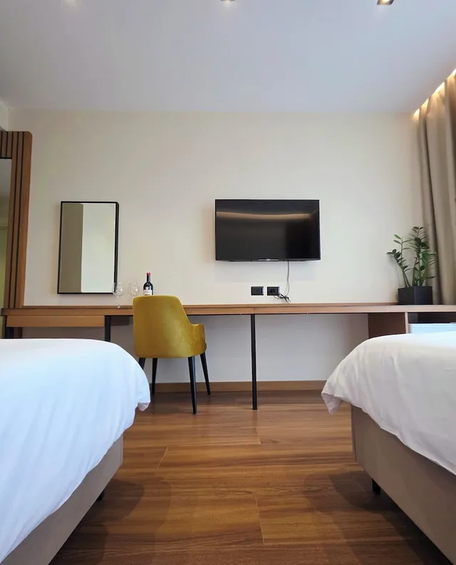 غرفة ديلوكس بسريرين منفصلين، Valza Boutique Hotel 2/5