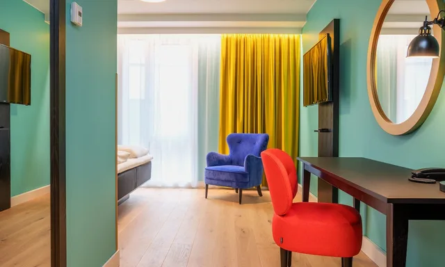 غرفة بسرير مزدوج لذوي الإعاقة، Thon Hotel Storo 4/4