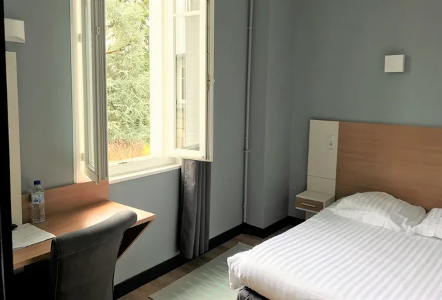 غرفة مفردة بسرير مزدوج، Citotel Le Chapon Fin 3/9
