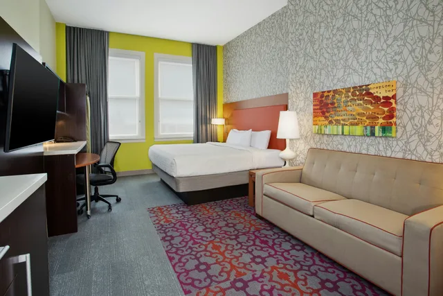استوديو كبير بسرير كينج، Home2 Suites By Hilton San Antonio Downtown Riverwalk Tx 3/7