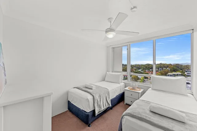 شقة سوبيريور بسرير كوين بإطلالة على البحر بغرفة نوم واحدة، Burleigh Beach Tower 6/10