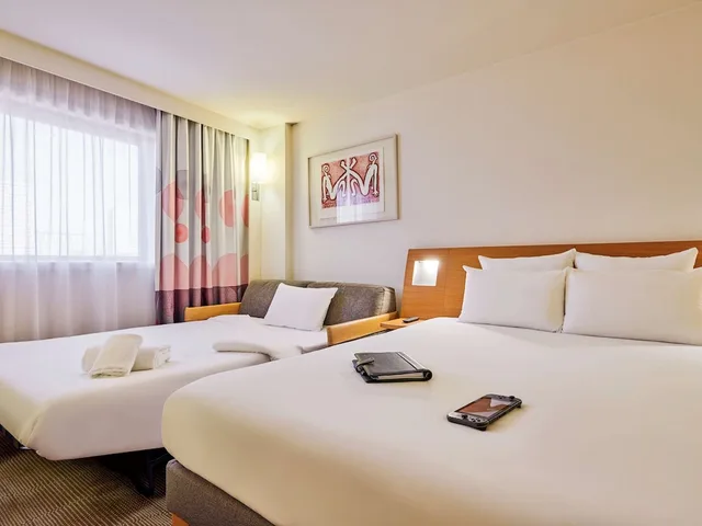 غرفة سوبيريور بسرير مزدوج مع أريكة، Novotel Paris 13 Porte d Italie 2/10