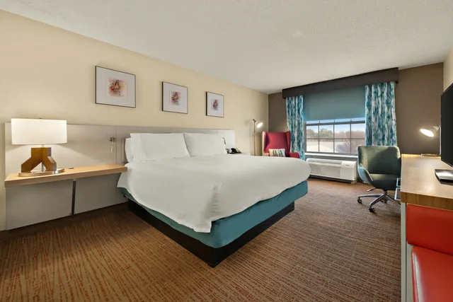 غرفة بسرير كينج، Hilton Garden Inn Williamsburg 1/3